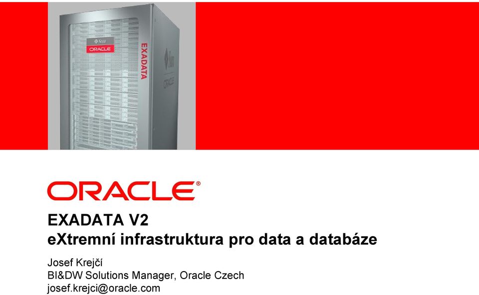 databáze Josef Krejčí BI&DW Solutions