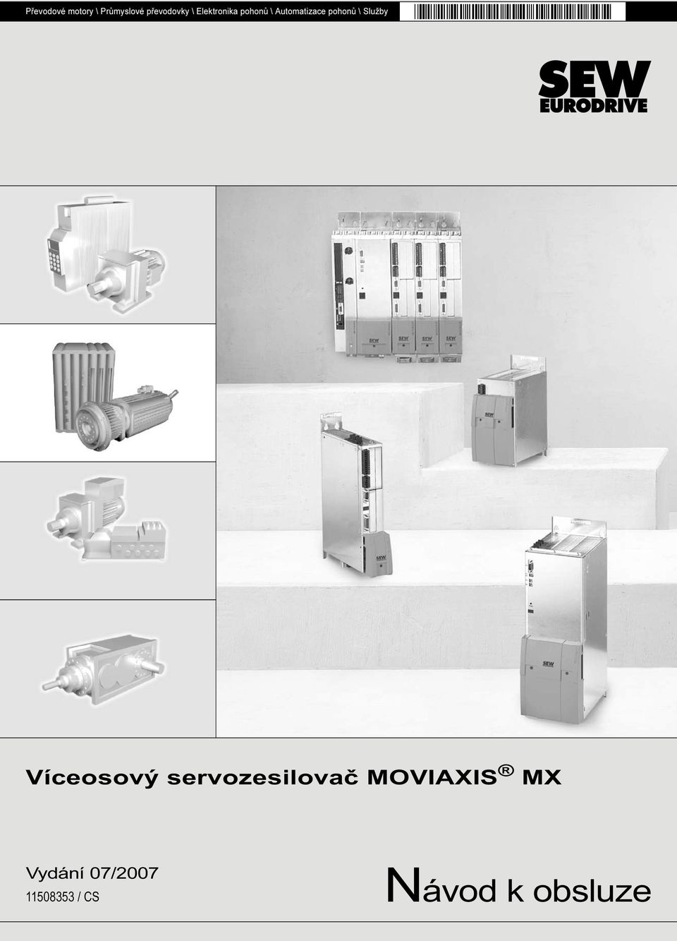 Služby Víceosový servozesilovač MOVIAXIS MX