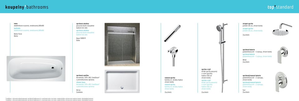 1 výstup, Wind sprchová vanička keramická, 120 x 80, s protiskluzovou úpravou shower base keramická, 120 x 80, s protiskluzovou úpravou Verso Catalano vanová sprcha kolínko vč.
