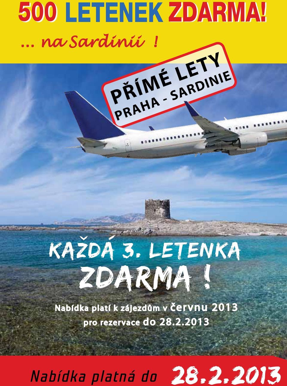 LETENKA ZDARMA!