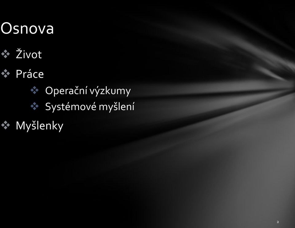 výzkumy