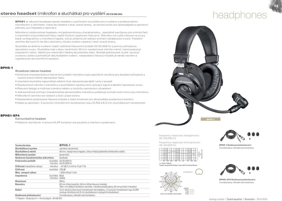 Mikrofonní vložka tohoto headsetu má jednosměrovou charakteristiku, speciálně navrženou pro snímání řeči s maximální srozumitelností hlasu napříč širokým spektrem frekvencí.