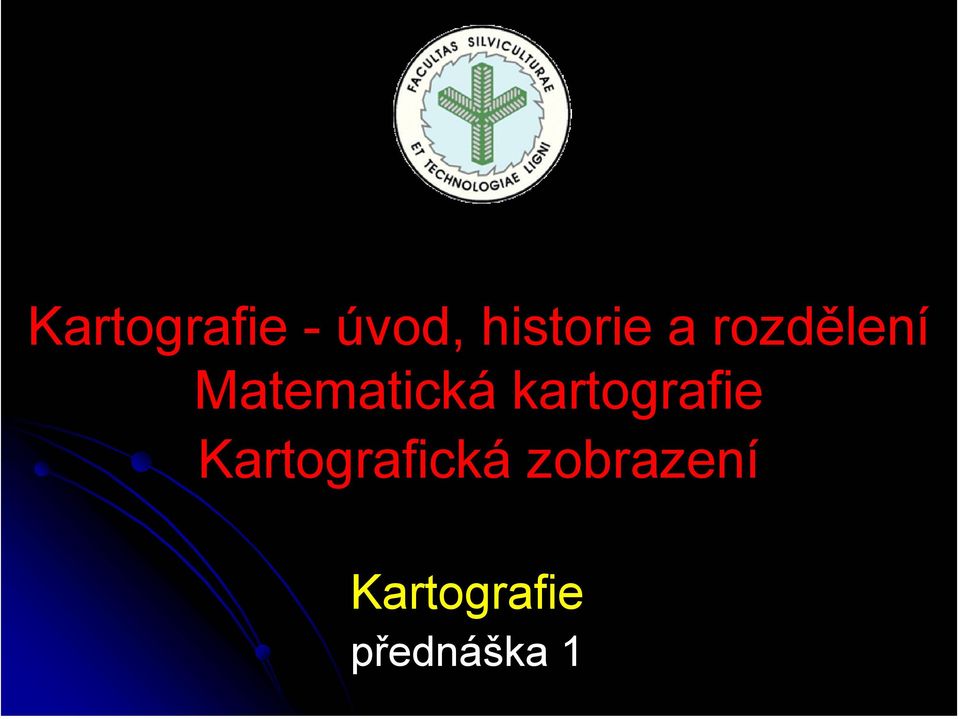 Matematická kartografie