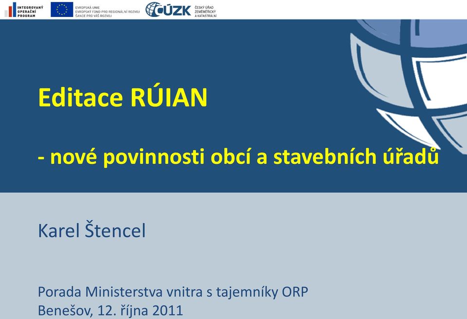 Štencel Porada Ministerstva