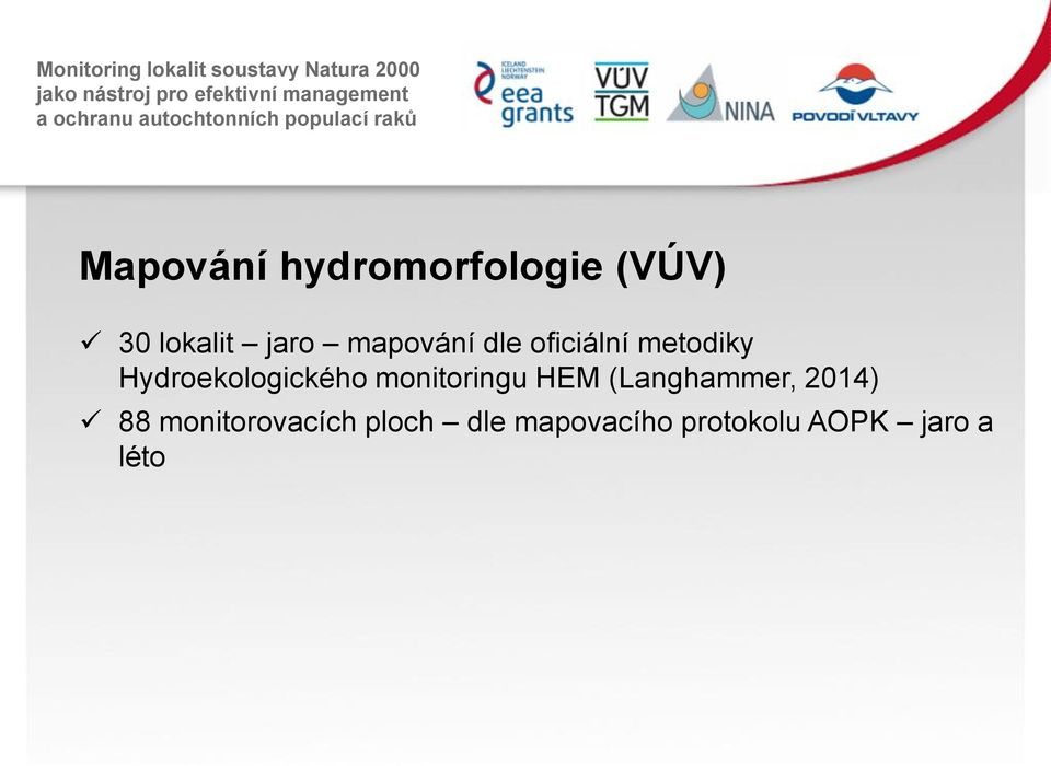 monitoringu HEM (Langhammer, 2014) 88