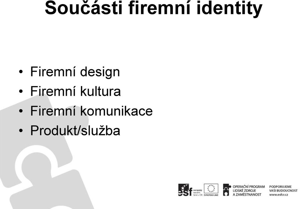 design Firemní kultura