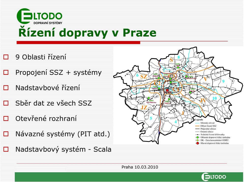 Sběr dat ze všech SSZ Otevřené rozhraní