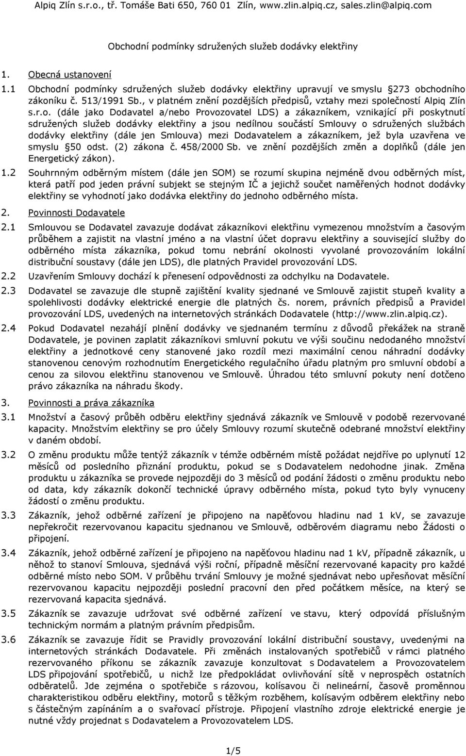 dějších předpisů, vztahy mezi spol