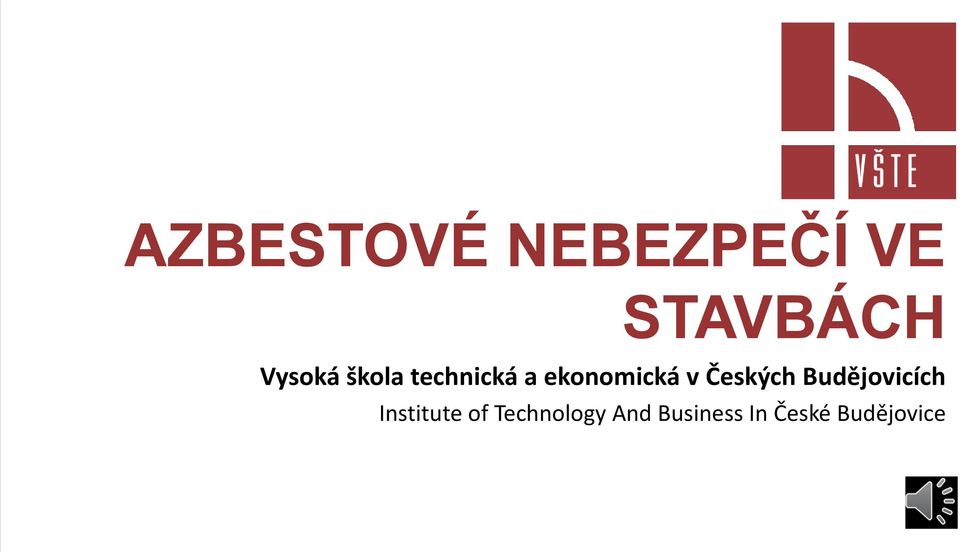 v Českých Budějovicích Institute of