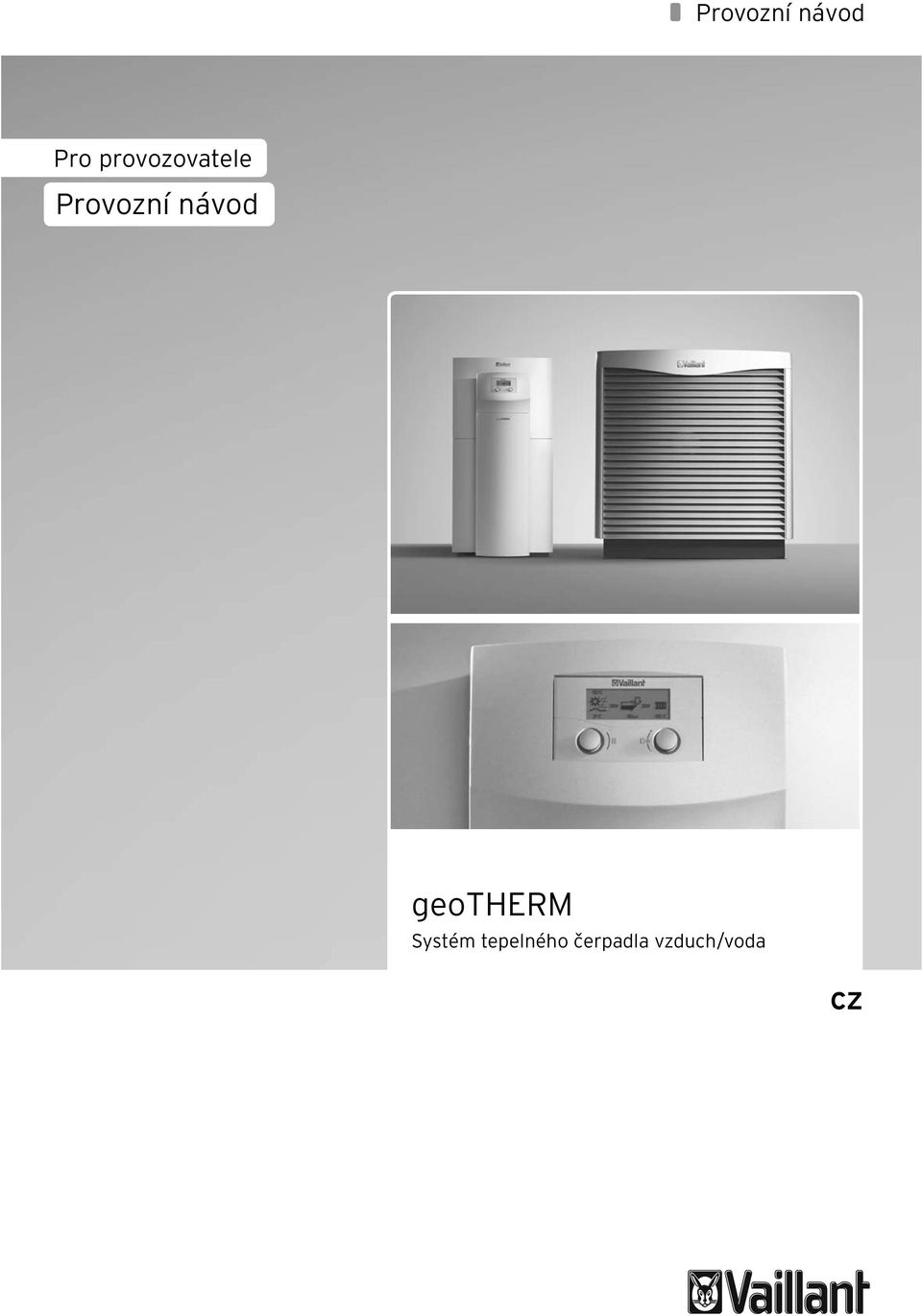 návod geotherm Systém