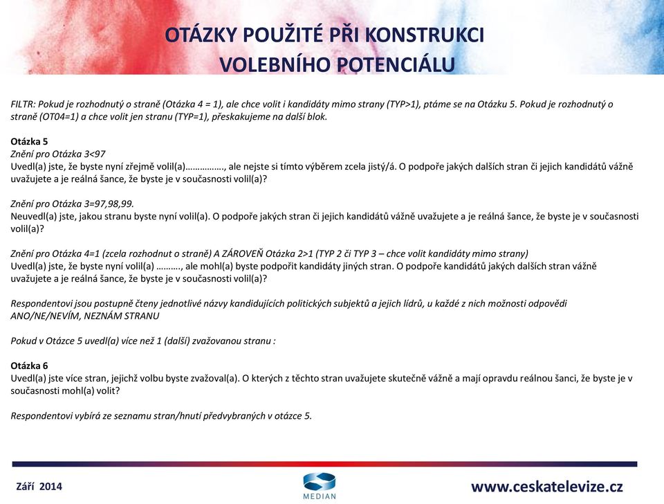 , ale nejste si tímto výběrem zcela jistý/á. O podpoře jakých dalších stran či jejich kandidátů vážně uvažujete a je reálná šance, že byste je v současnosti volil(a)? Znění pro Otázka 3=97,98,99.