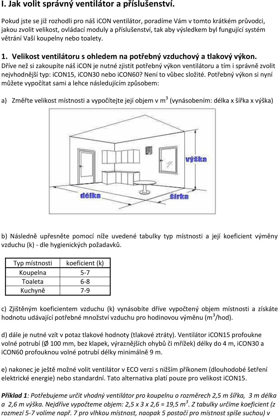 Jak volit správný ventilátor a příslušenství - PDF Stažení zdarma