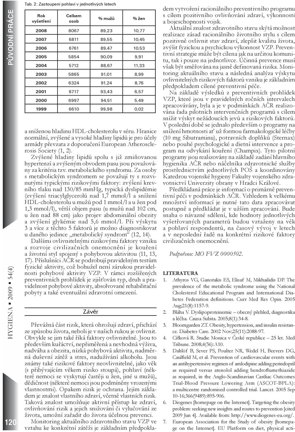 Zvýšené hladiny lipidů spolu s již zmiňovanou hypertenzí a zvýšeným obvodem pasu jsou považovány za kritéria tzv. metabolického syndromu.