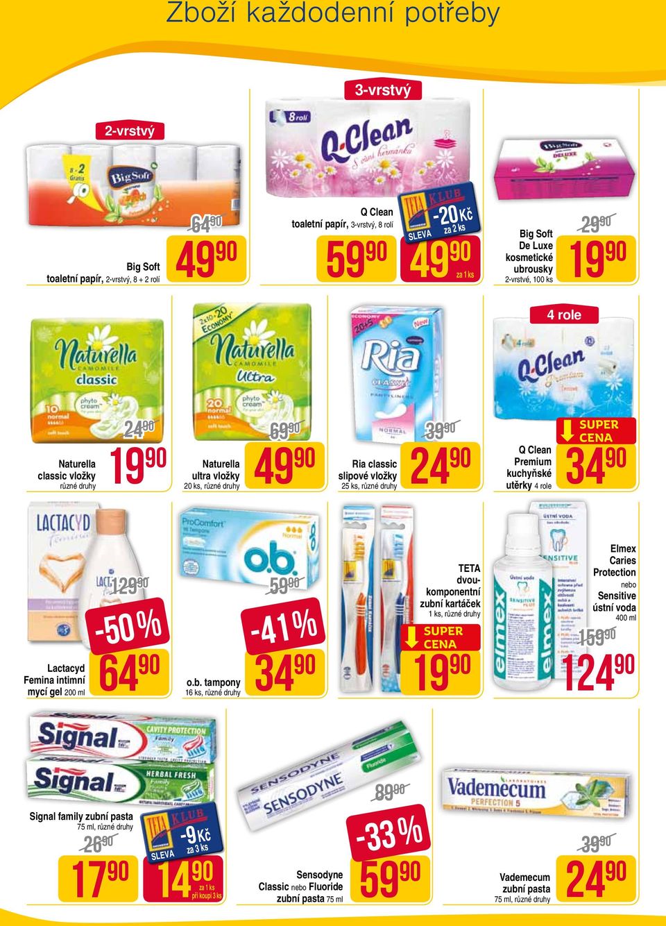 role 90 Lactacyd Femina intimní mycí gel 200 ml 129 90 64 90 o.b.