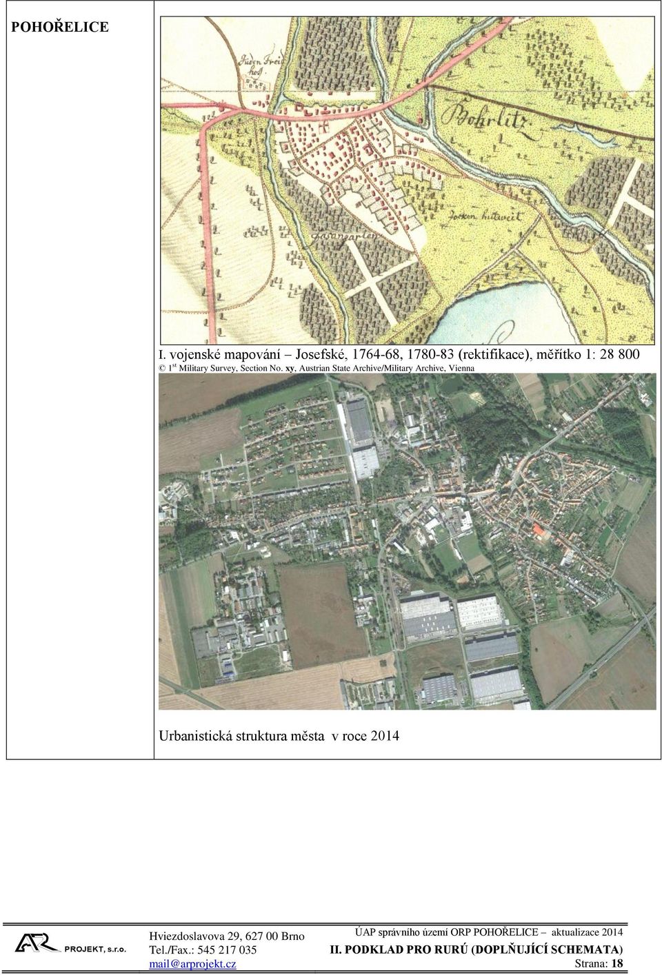 (rektifikace), měřítko 1: 28 800 1 st Military Survey,