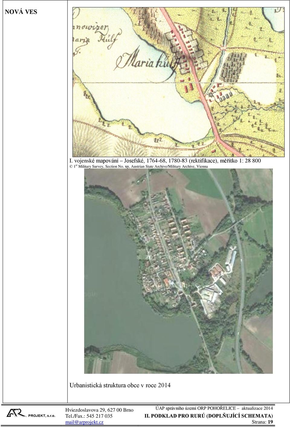 (rektifikace), měřítko 1: 28 800 1 st Military Survey,