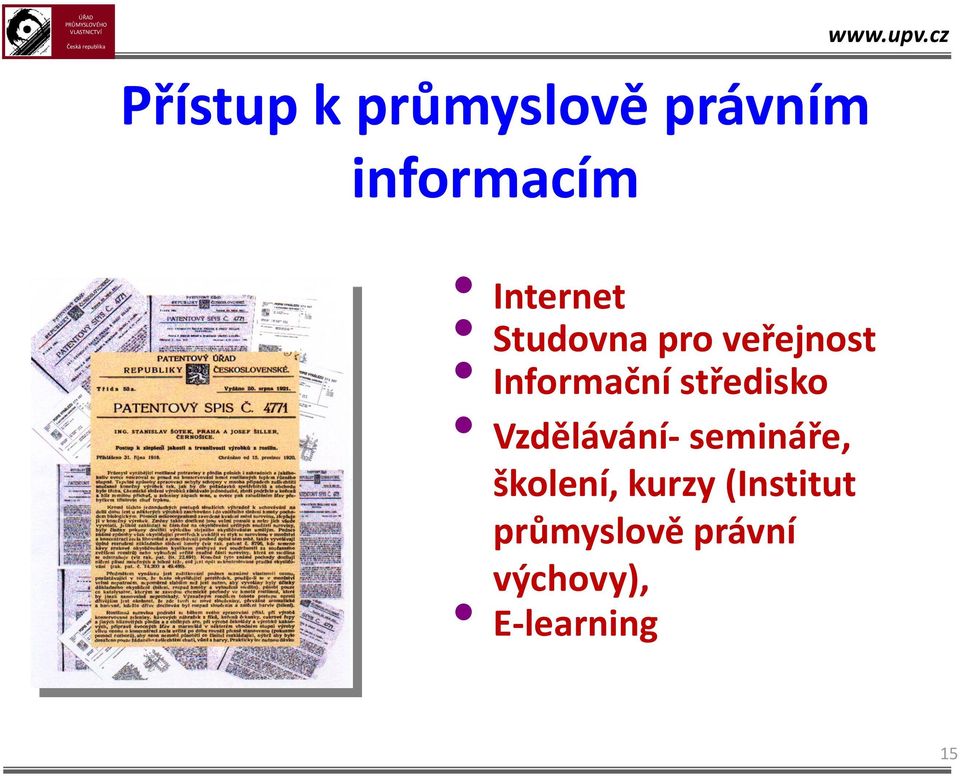 středisko Vzdělávání- semináře, školení,