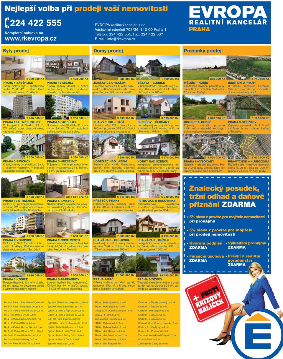 2 498 000 Kč PRAHA 10-MICHLE Krásný řadový domek v širším centru Prahy 2+kk + podkroví, zahrada, osobní vlastnictví!