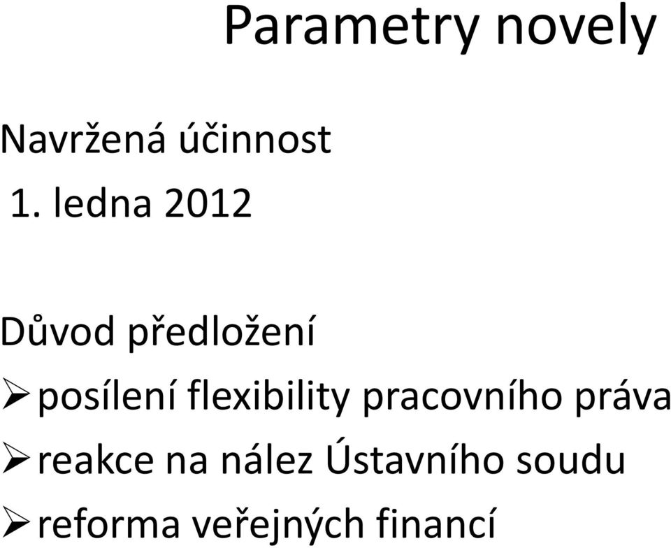 flexibility pracovního práva reakce na