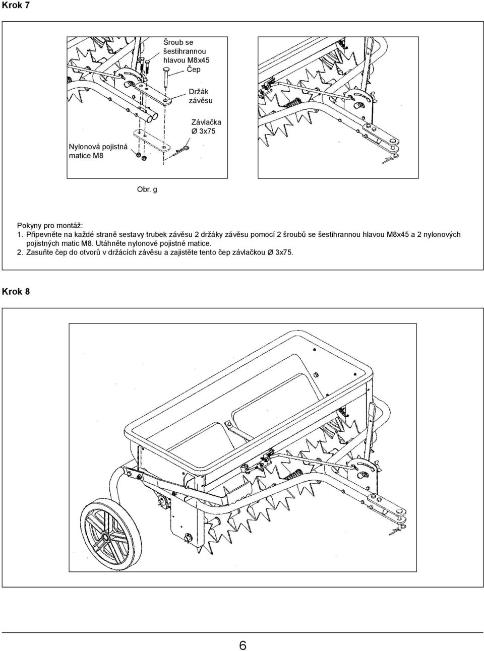 M8x45 a 2 