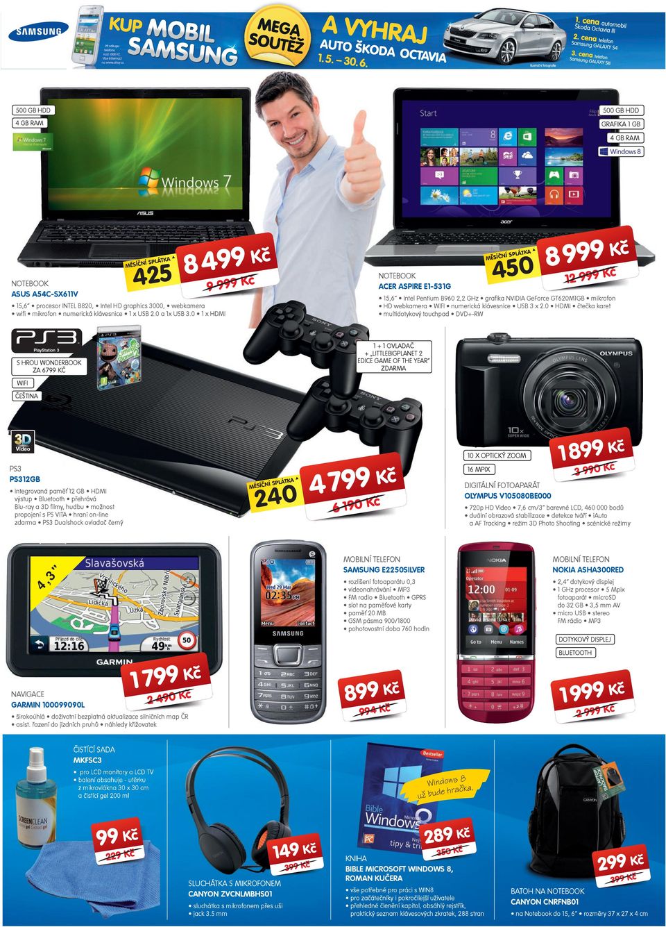 x HDMI + OVLADAČ + LITTLEBIGPLANET EDICE GAME OF THE YEAR ZDARMA S HROU WONDERBOOK ZA 6 KČ WIFI ČEŠTINA X OPTICKÝ ZOOM PS3 PS3GB M,3 " integrovaná paměť GB HDMI výstup Bluetooth přehrává Blu-ray a 3D