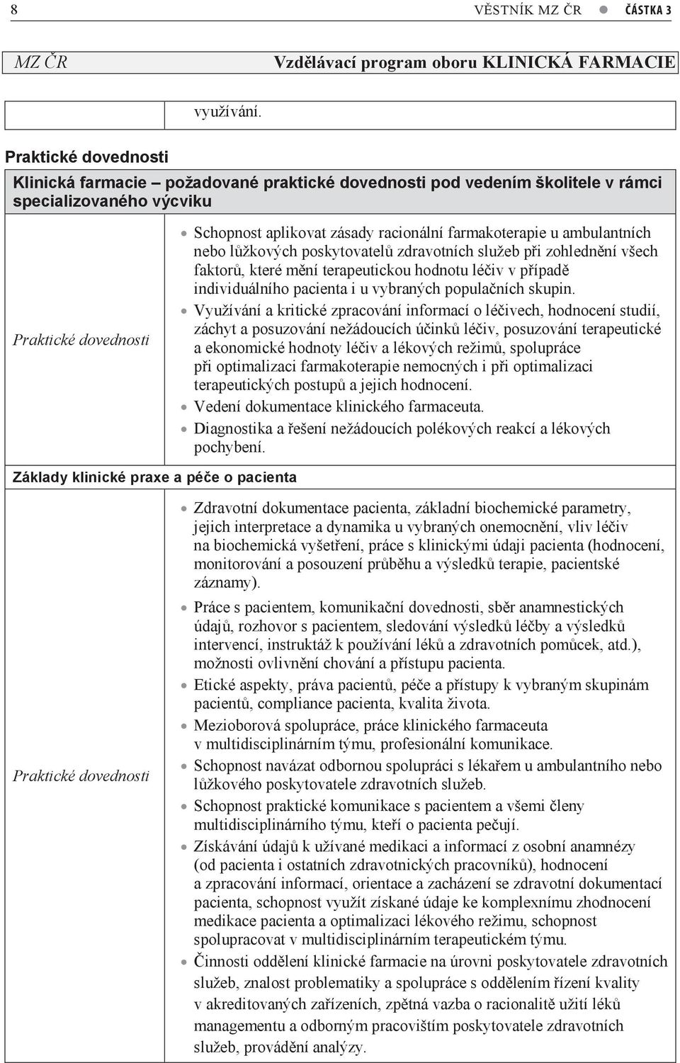 u ambulantních nebo lůžkových poskytovatelů zdravotních služeb při zohlednění všech faktorů, které mění terapeutickou hodnotu léčiv v případě individuálního pacienta i u vybraných populačních skupin.