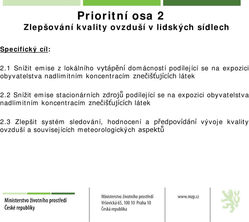znečišťujících látek 2.