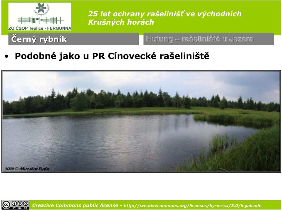 Jezera Podobné jako u