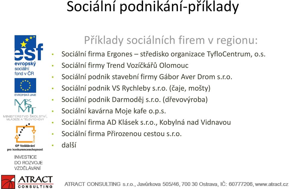 4. Sociální podnikání v Evropě Vzdělávací program k sociálnímu podnikání  Radmila Herzánová - PDF Free Download