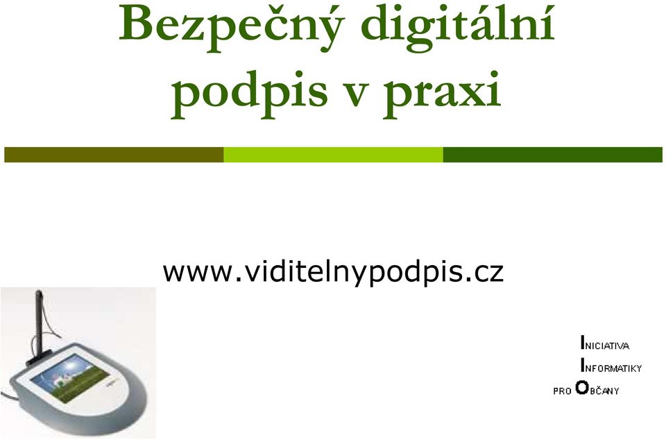 podpis v