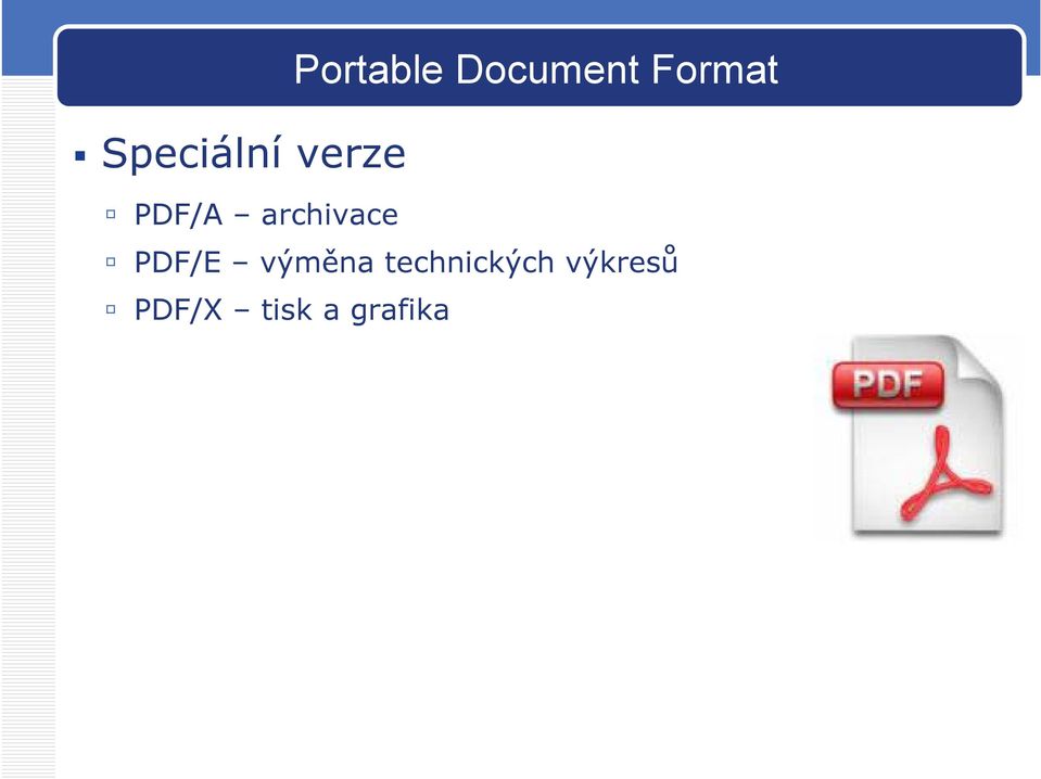 Format PDF/E výměna