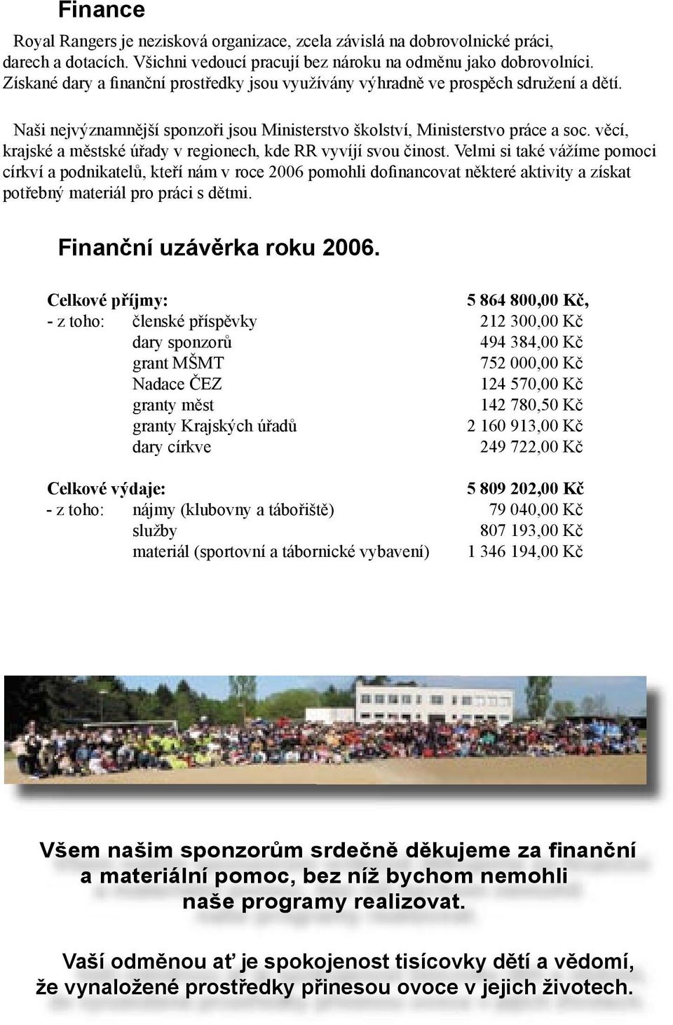 věcí, krajské a městské úřady v regionech, kde RR vyvíjí svou činost.