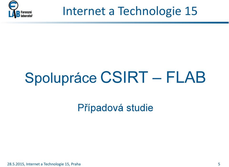 Spolupráce CSIRT