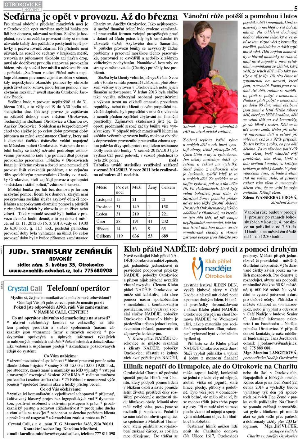 Při příchodu není uživatel, na rozdíl od seďárny v krajském městě, testován na přítomnost alkoholu ani jiných drog, musí ale dodržovat pravidla stanovená provozním řádem, zásady soužití bez násilí a