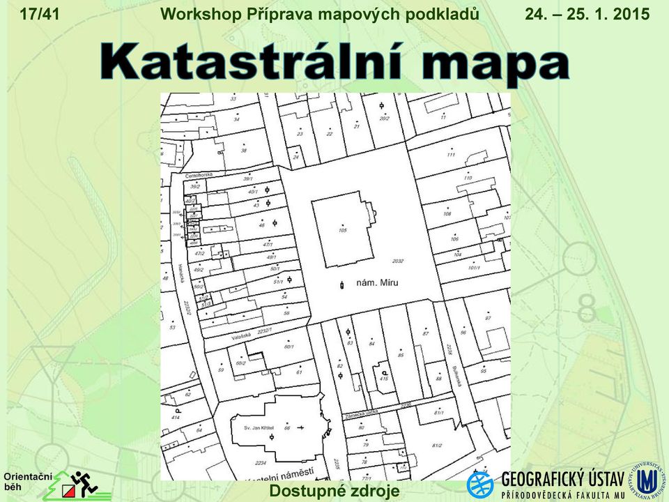mapových