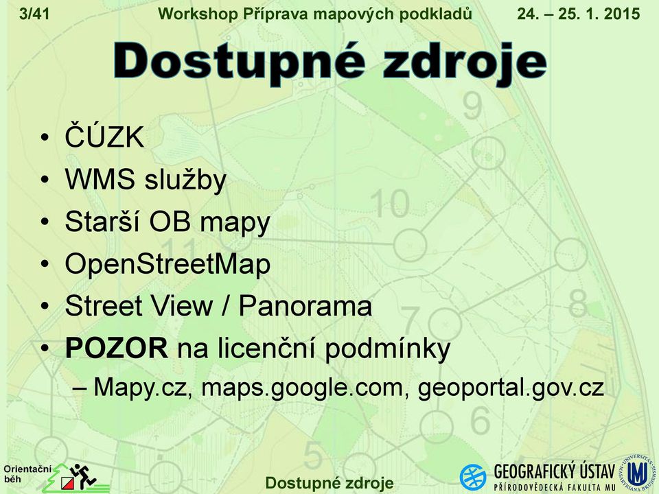 OpenStreetMap Street View / Panorama POZOR na