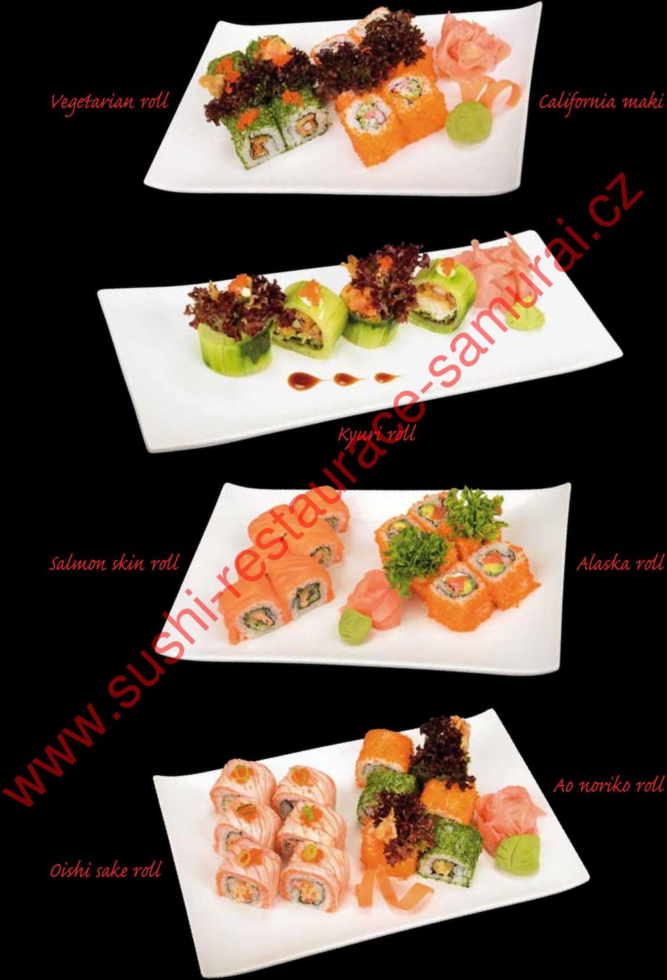 roll Salmon skin roll