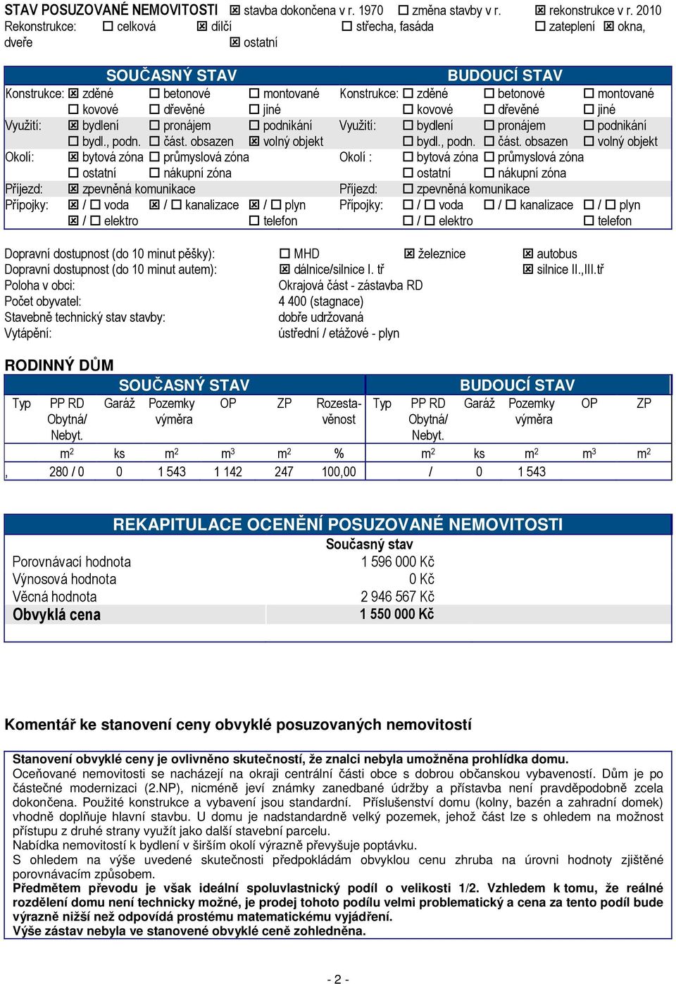 kovové dřevěné jiné Využití: bydlení pronájem podnikání Využití: bydlení pronájem podnikání bydl., podn. část.