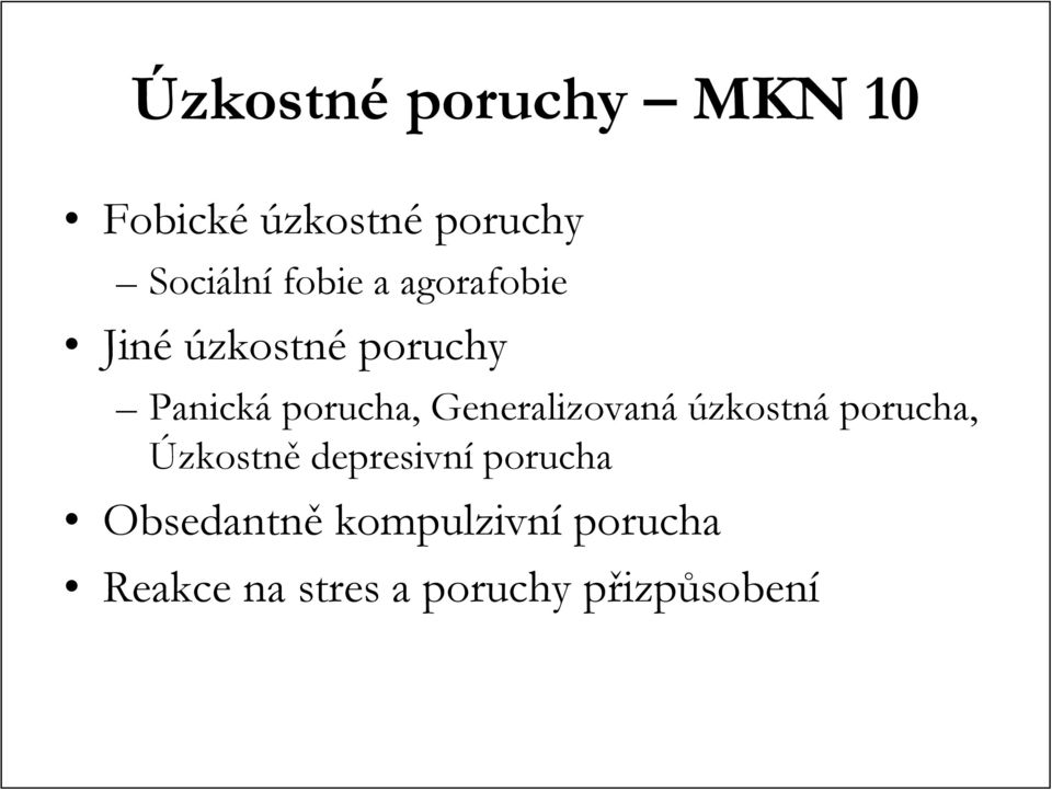 Generalizovaná úzkostná porucha, Úzkostně depresivní porucha