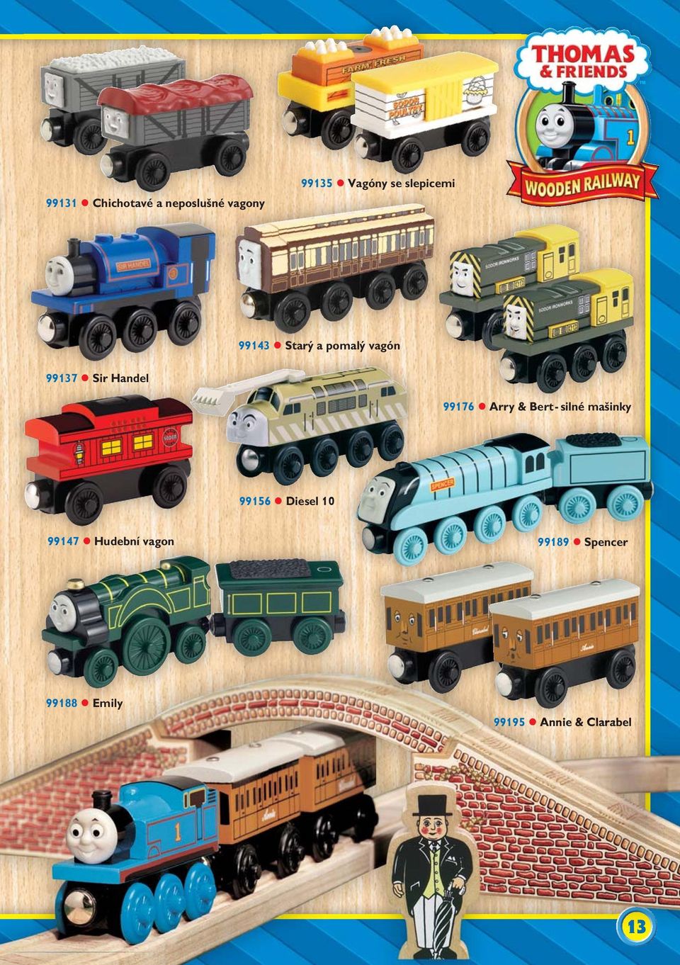 Arry & Bert- silné mašinky 99156 Diesel 10 99147 Hudební