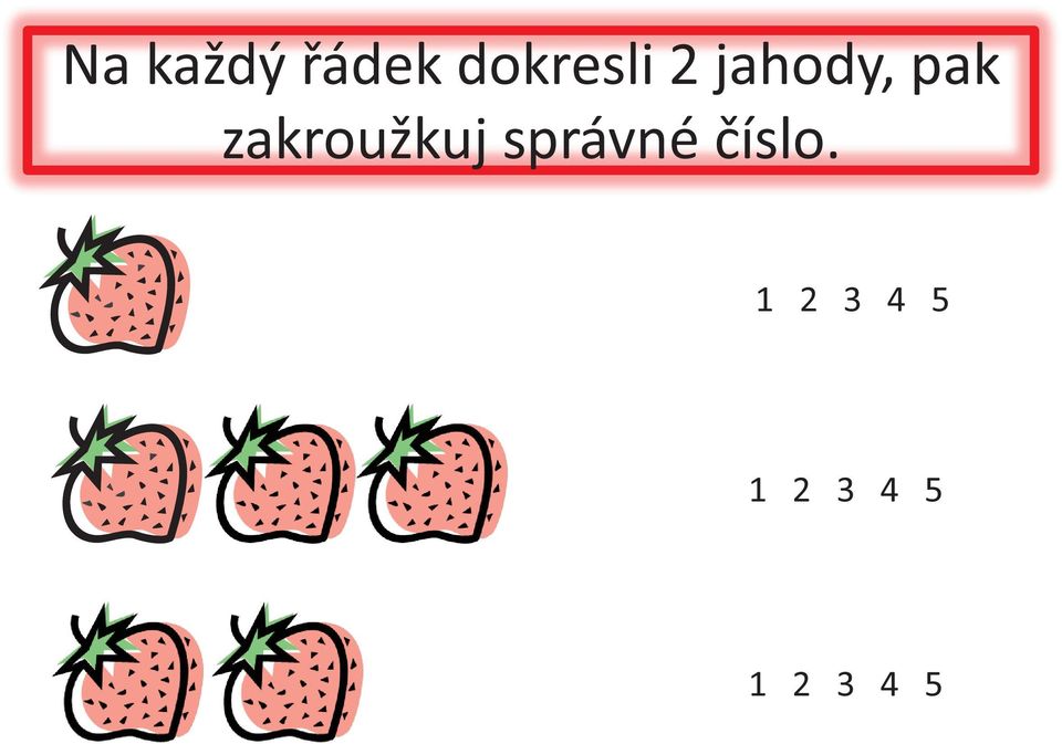 zakroužkuj správné