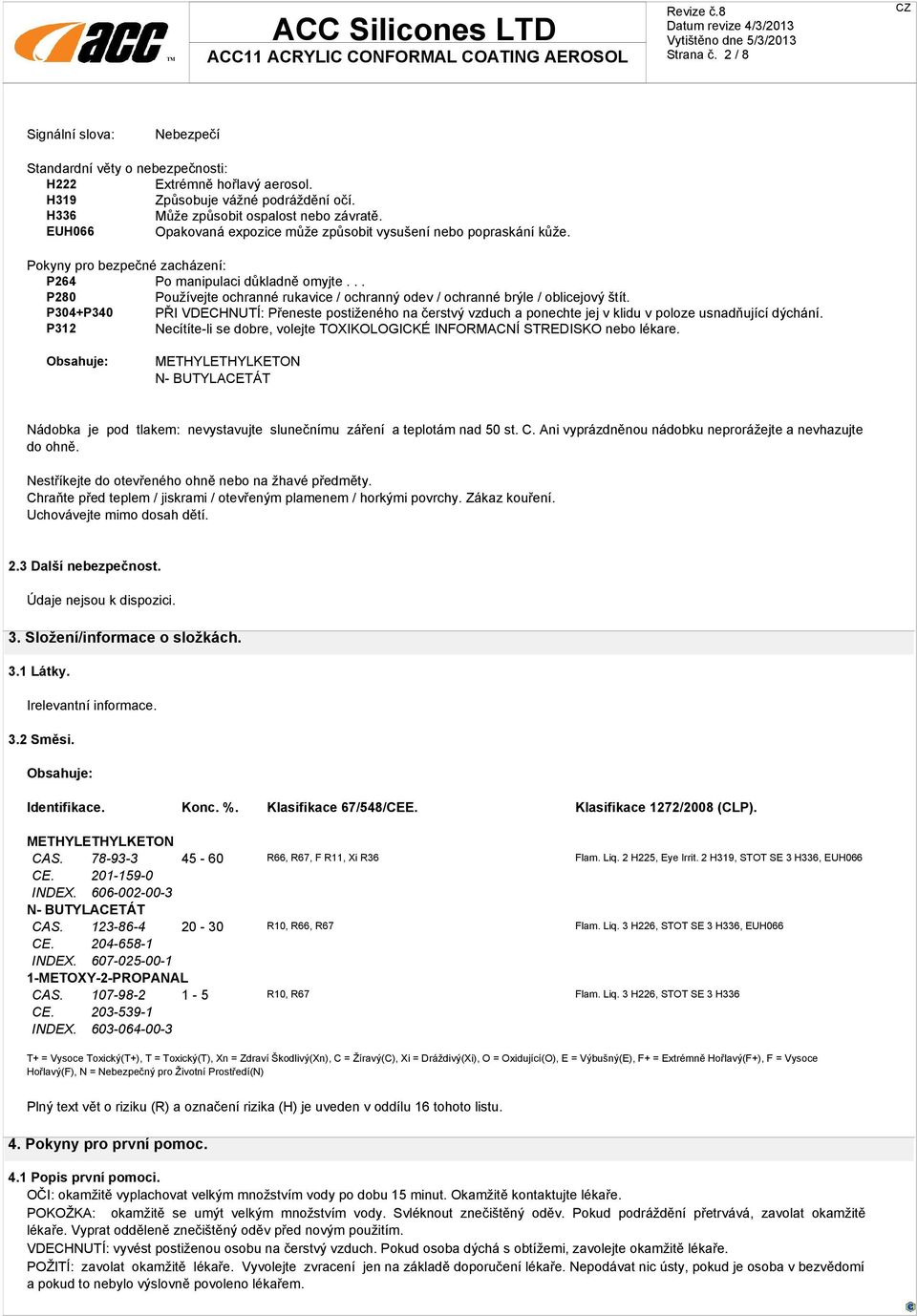.. P280 Používejte ochranné rukavice / ochranný odev / ochranné brýle / oblicejový štít.