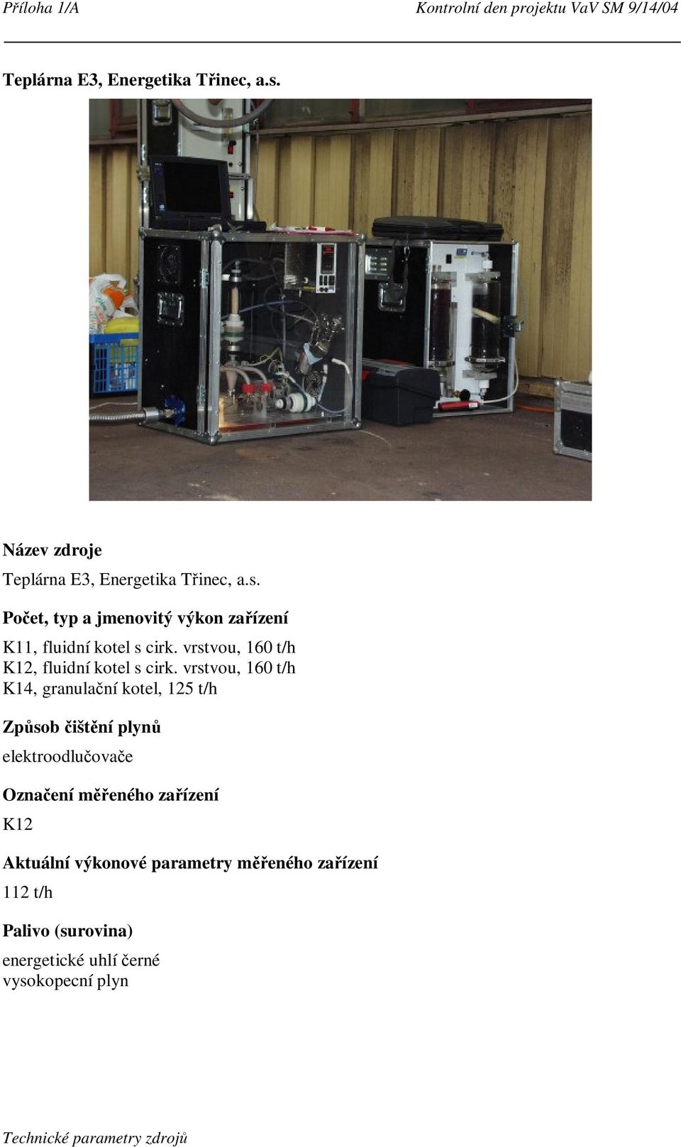 vrstvou, 160 t/h K12, fluidní kotel s cirk.