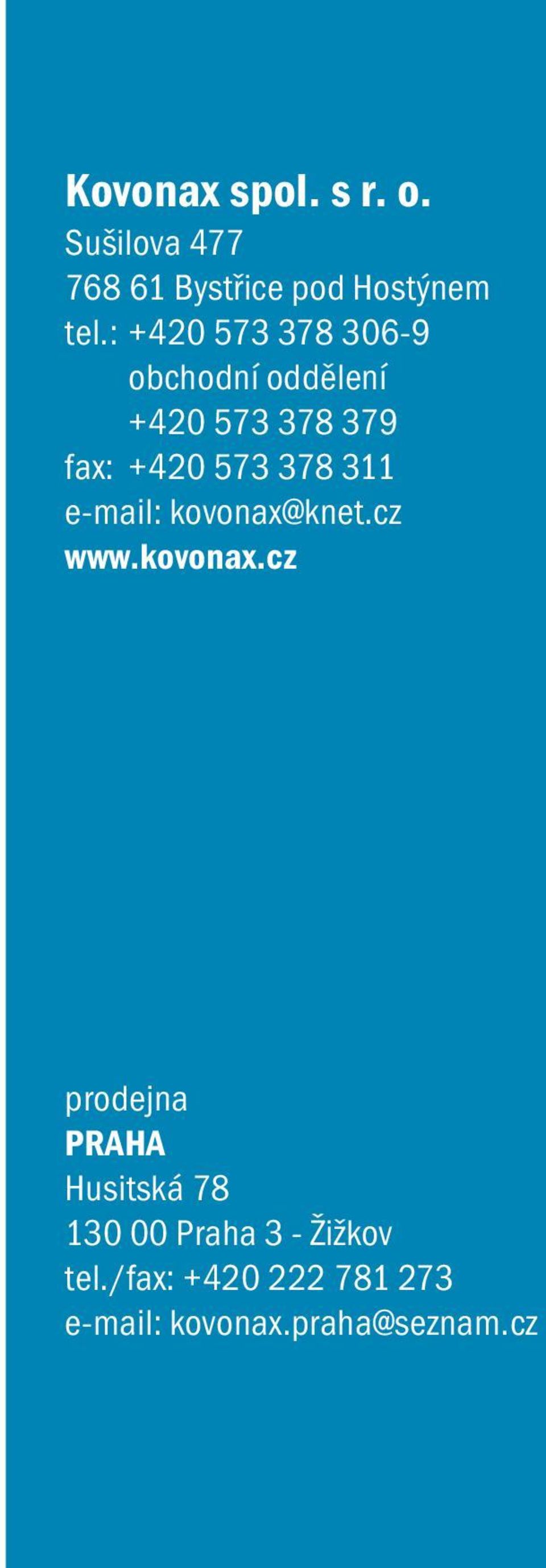 378 311 e-mail: kovonax@