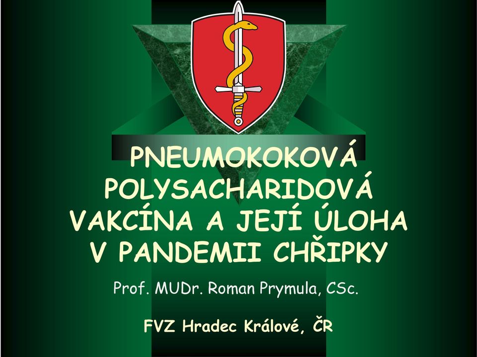 CHŘIPKY Prof. MUDr.