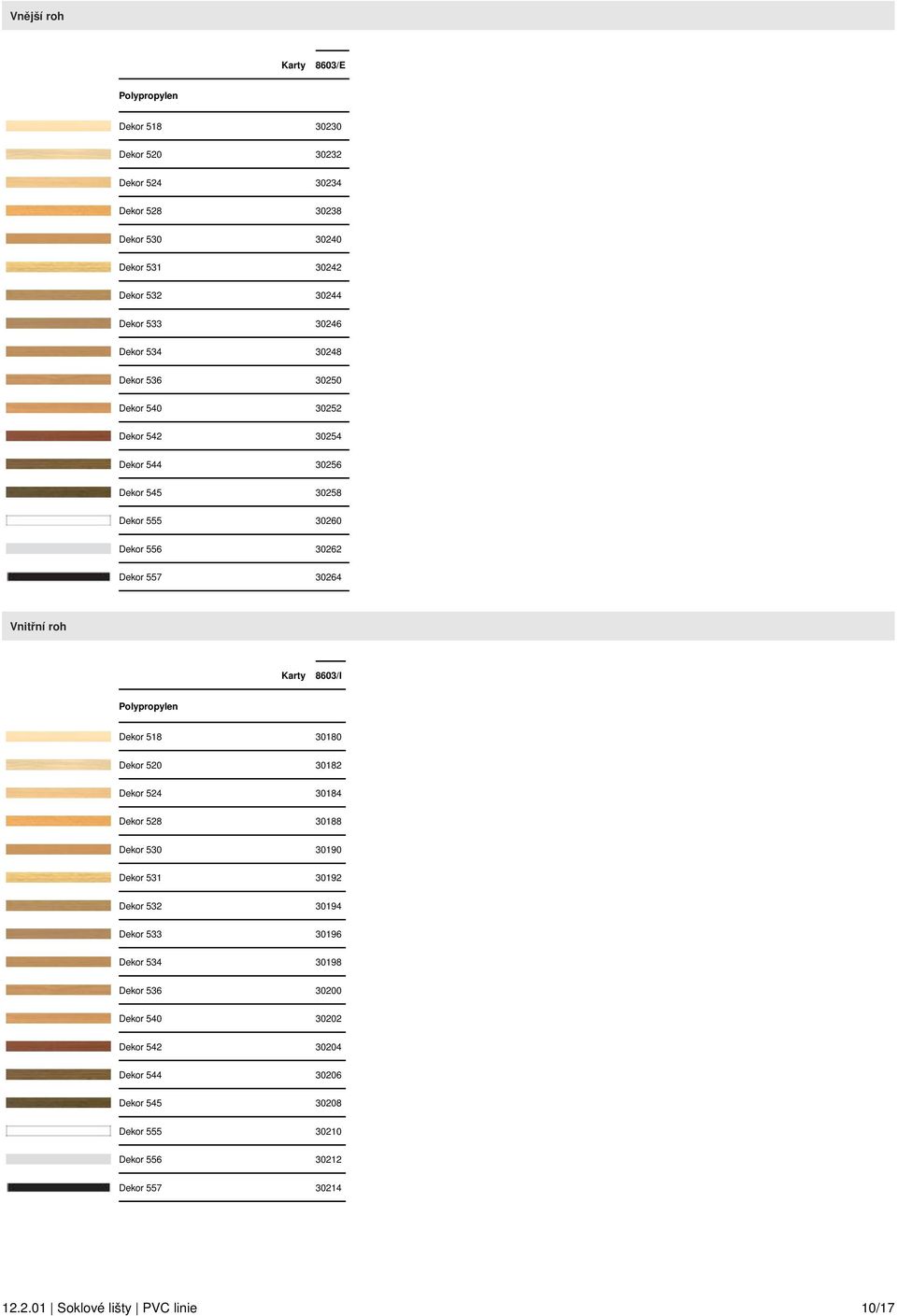 8603/I Dekor 518 30180 Dekor 520 30182 Dekor 524 30184 Dekor 528 30188 Dekor 530 30190 Dekor 531 30192 Dekor 532 30194 Dekor 533 30196 Dekor 534 30198 Dekor