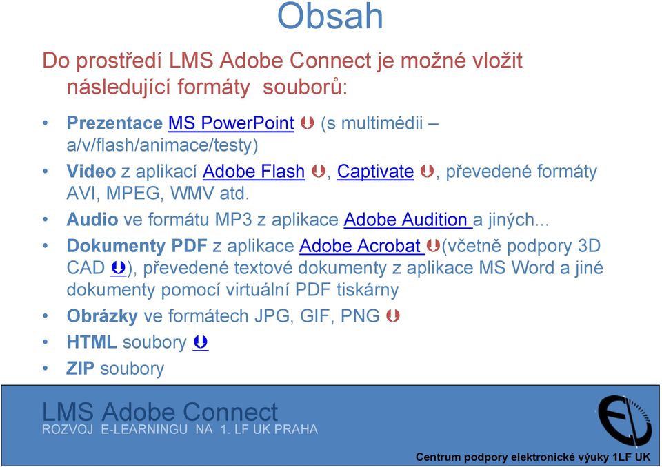 Audio ve formátu MP3 z aplikace Adobe Audition a jiných.