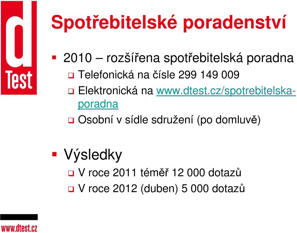 cz/spotrebitelskaporadna Osobní v sídle sdružení (po domluvě)