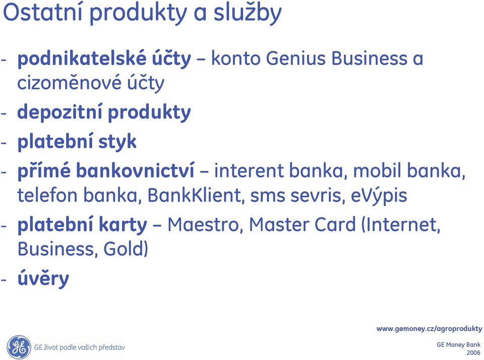 bankovnictví interent banka, mobil banka, telefon banka, BankKlient, sms