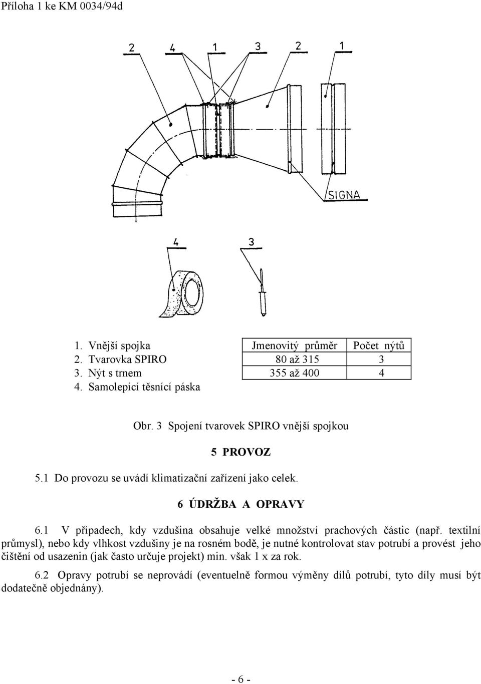 1 V případech, kdy vzdušina obsahuje velké množství prachových částic (např.